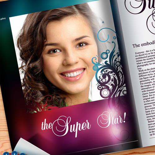 'Glossy Magazine' Online Photo Effect for Women & Girls